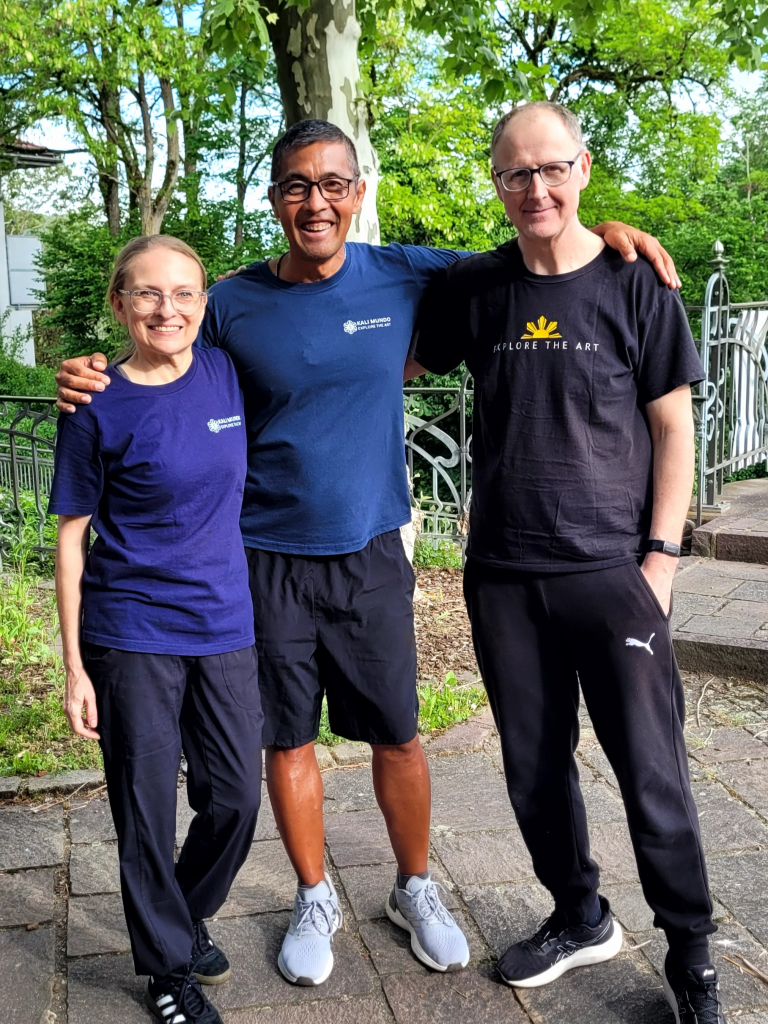 Mit Tuhon Kit Acenas bei Kampfsport Bracht